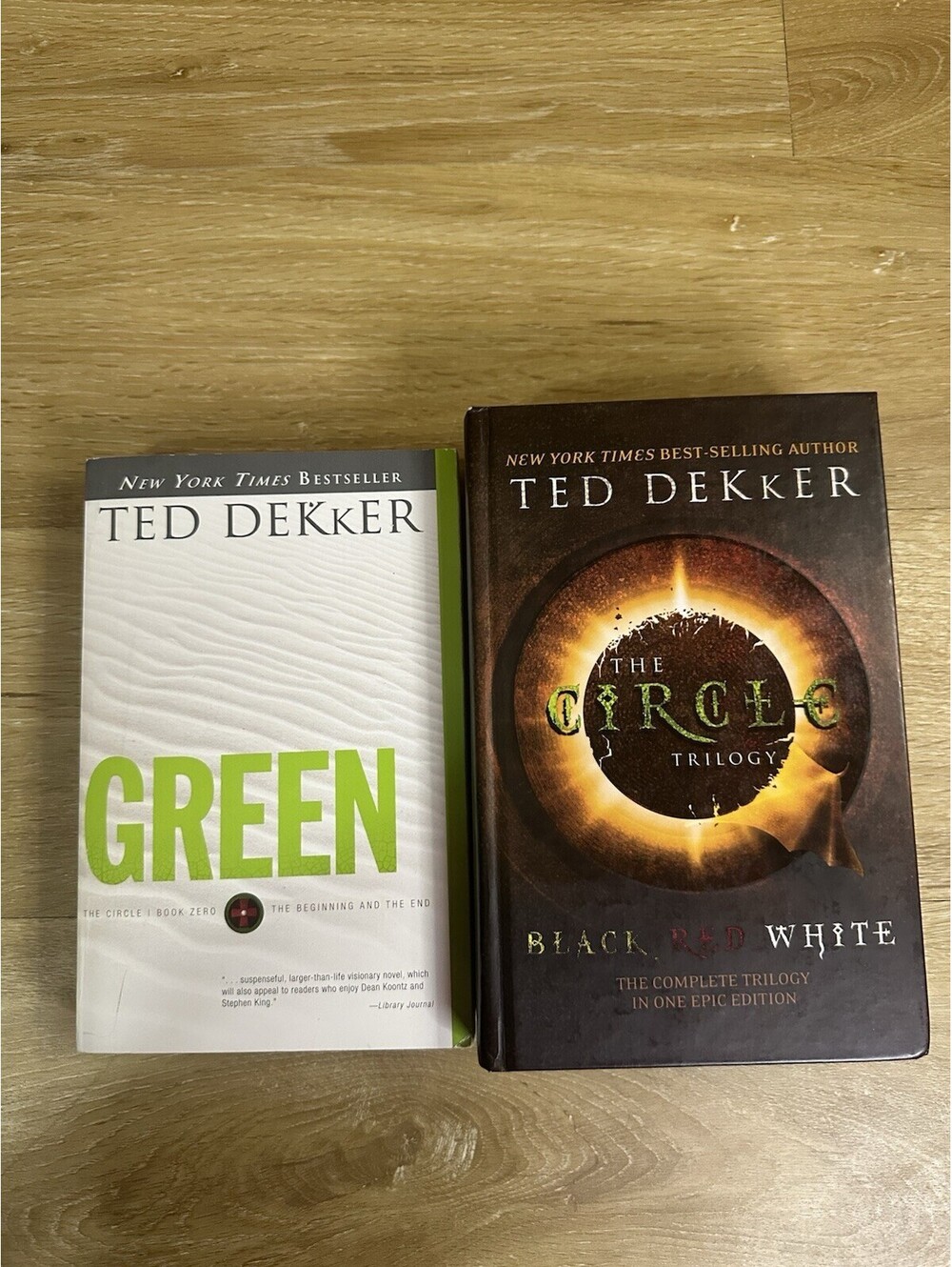 The Circle Series, by Ted Dekker: Black; Red; White; Green